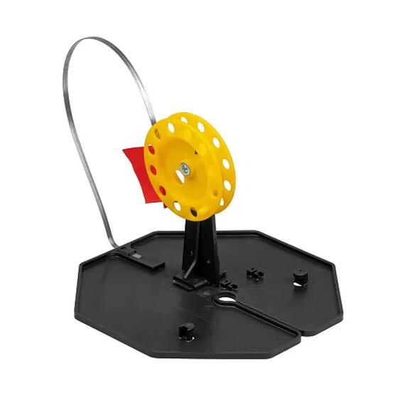 Жерлица ТОНАР оснащенная на подставке ЖЗО-03 (d-210мм.катушка d-85мм) (ZHО 210/85), фото 