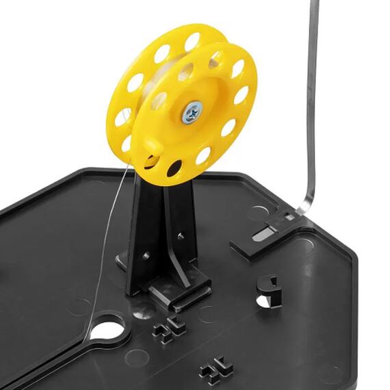 Набор жерлиц ТОНАР оснащенная на подставке ЖЗО-05 (d-210мм.катушка d-65мм) (10шт), фото , изображение 2