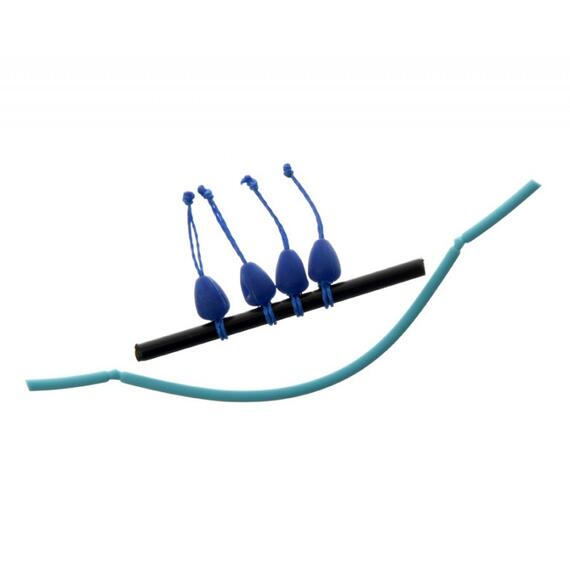 Коннектор для штекера FLAGMAN Dacron Connector синий L 6х8мм, фото 