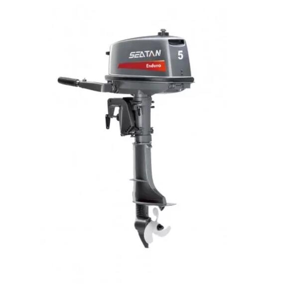 Лодочный мотор SEATAN T5BMS PRO (аналог 6л. с.) с баком 12 л, фото , изображение 2