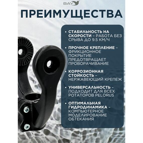 Крепление для датчика Lowrance Active Target2 PELORUS, фото , изображение 2