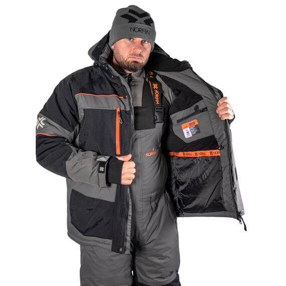 Костюм зимний Norfin DISCOVERY 3 GRAY, размер S, Размер: S, фото , изображение 9