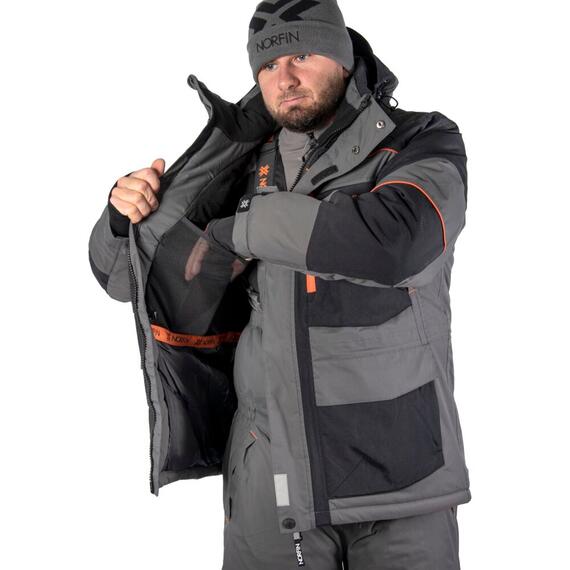 Костюм зимний Norfin DISCOVERY 3 GRAY, размер XXXL, Размер: XXXL, фото , изображение 10