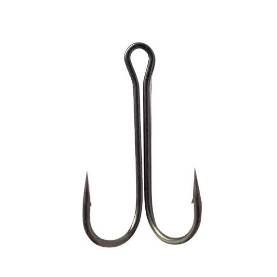 Двойные крючки Narval Fishing Long Double Trouble, Teflon Coating #2/0, фото 