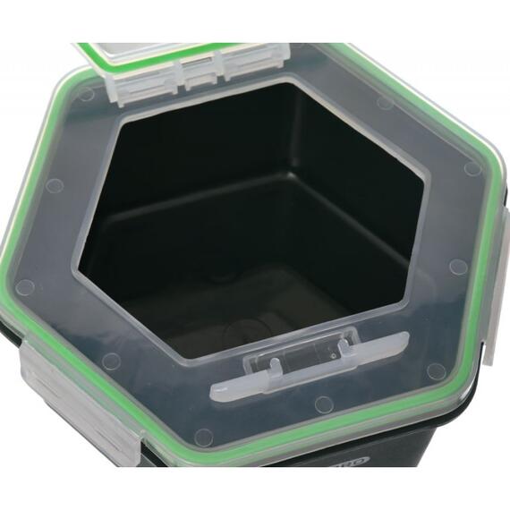 Контейнер для прикормки CARP PRO 2л с крышкой без отверствий, фото , изображение 4