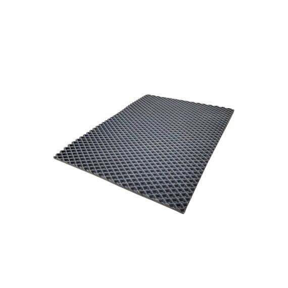 Коврик EVA для сушки посуды 40х50 см (графит), фото , изображение 6