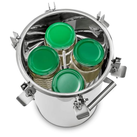 Автоклав Добрый Жар 2в1 17л классический с дистиллятором Феникс Сириус New, фото , изображение 4