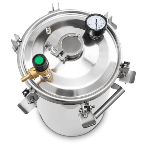 Автоклав Добрый Жар 2в1 17л классический с дистиллятором Феникс Народный New, фото , изображение 2