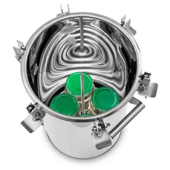 Автоклав Добрый Жар 2в1 17л классический с дистиллятором Феникс Мечта New, фото , изображение 8