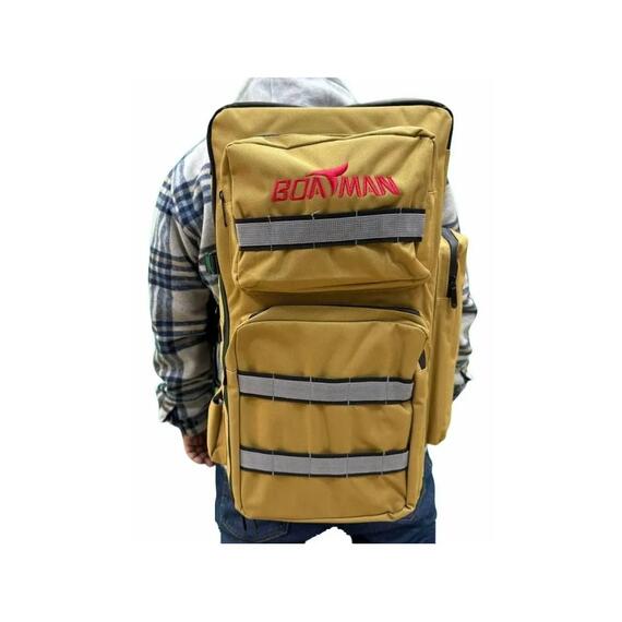 Рюкзак для прикормочного кораблика Boatman Actor/Actor Plus желтый, фото 