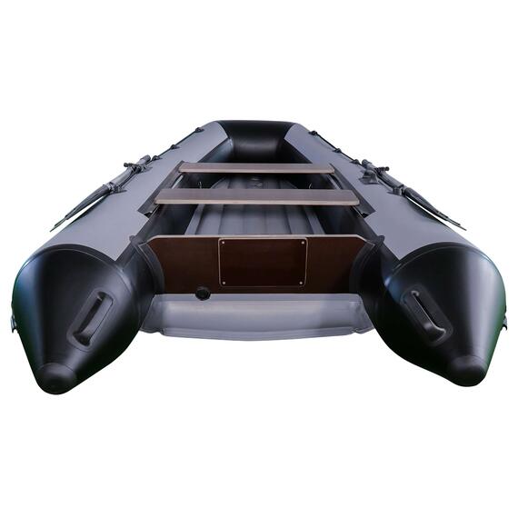 Надувная лодка RiverBoats RB 320 НДНД Лайт (черно-серый), Цвет: черно-серый, Материал: 900 гр/м2, фото , изображение 3