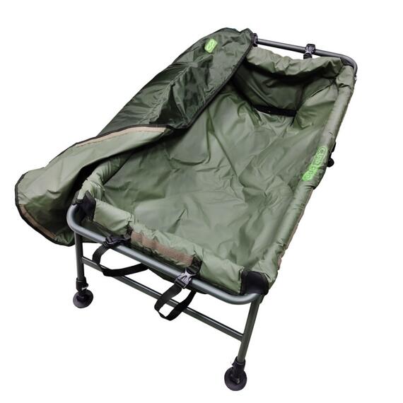 Мат карповый люлька CARP PRO с телескопическими ножками 101х62х36см, фото , изображение 2