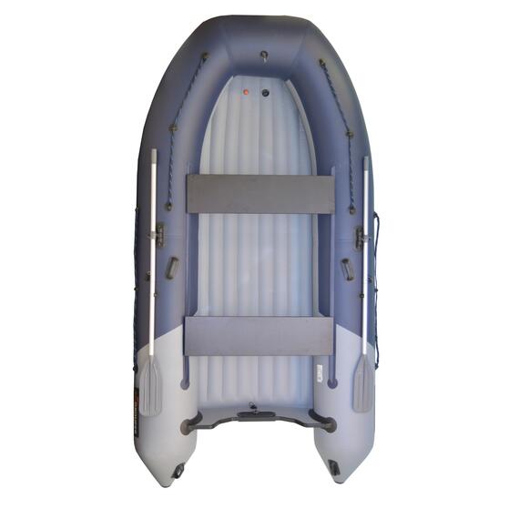Надувная лодка Grouper 375W НДНД, серо-синий, Цвет: серо-синий, фото 