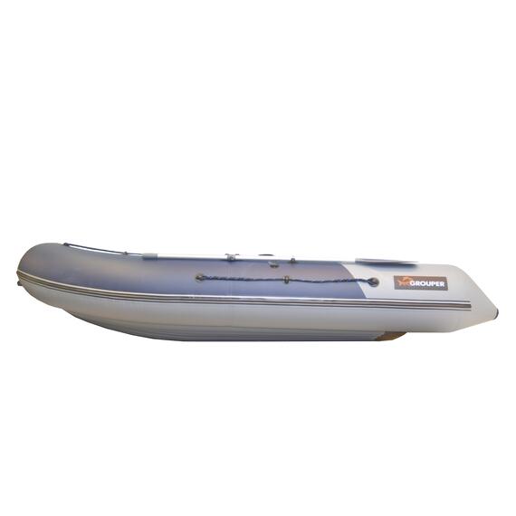 Надувная лодка Grouper 375W НДНД, серо-синий, Цвет: серо-синий, фото , изображение 2