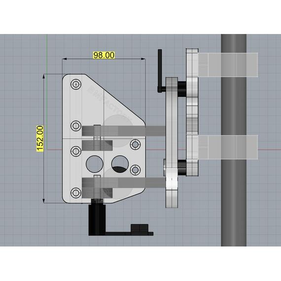 Ротатор BMF ТИП 10 Т-ПАЗ 8 мм (для датчиков Panoptix, Active Target), фото , изображение 10