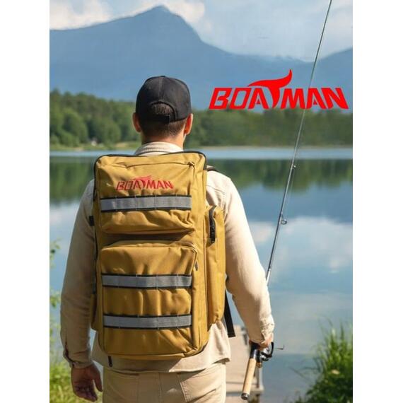 Рюкзак для прикормочного кораблика Boatman Actor/Actor Plus желтый, фото , изображение 2