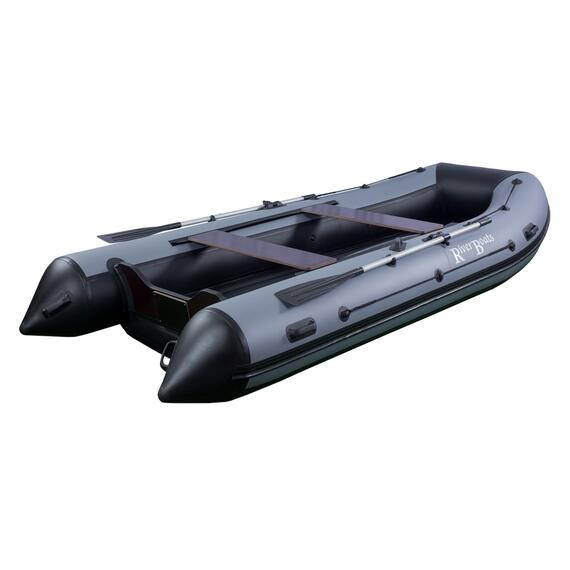 Надувная лодка RiverBoats RB 370 НДНД (черно-красный), Цвет: черно-красный, Материал: 1000 гр/м2, фото , изображение 5