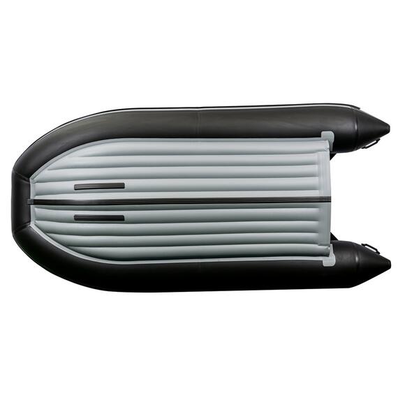 Надувная лодка RiverBoats RB 390 НДНД (черно-красный), Цвет: черно-красный, Материал: баллоны 1100 гр/м2; дно 1300 гр/м2, фото , изображение 5