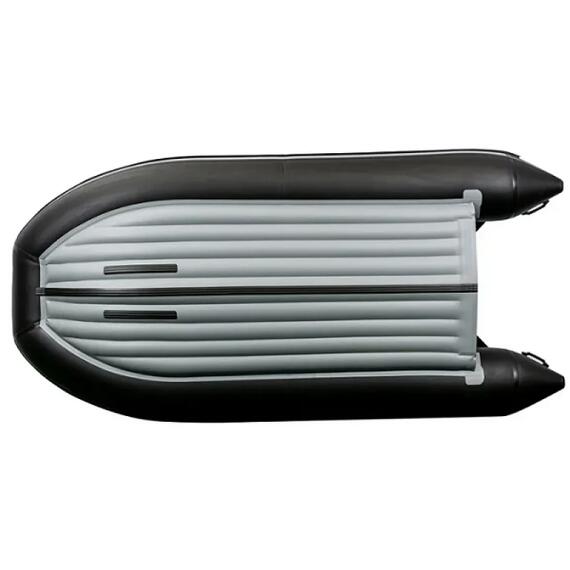 Надувная лодка RiverBoats RB 430 НДНД (черно-синий), Цвет: черно-синий, фото , изображение 2