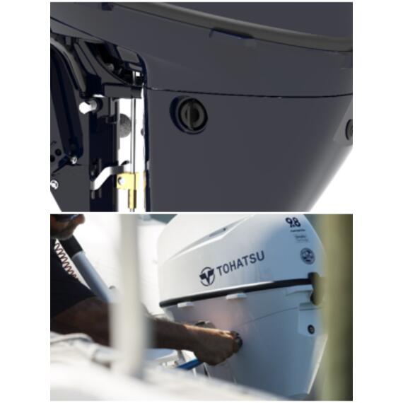 Лодочный мотор Tohatsu MFS 9.9 CY S, фото , изображение 8