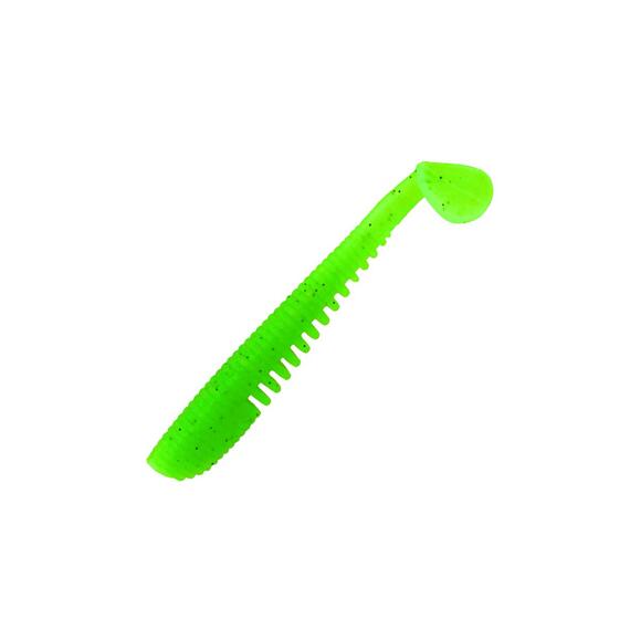 Силиконовая приманка мягкая съедобная Fish Magnet Alpha 3.5" (88,9 мм), цвет 125, 6 шт на рыбалку для щуки и судака, Цвет: 125, Вес: 4.1 г, фото , изображение 5