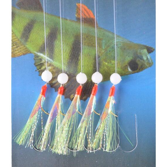 Снасть спиннинговая FLAGMAN Perch Killer с лепестком 100cm green, фото , изображение 2