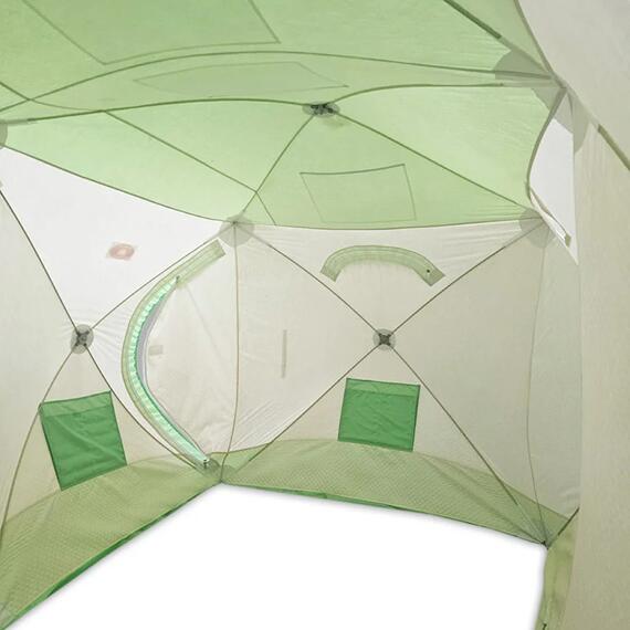 Палатка зимняя КУБ-3 ДУБЛЬ, фото , изображение 3