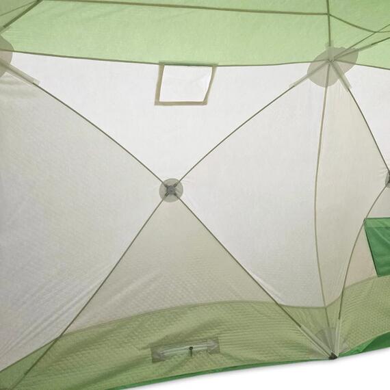 Палатка зимняя КУБ-3 ДУБЛЬ, фото , изображение 4