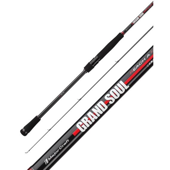 Спиннинг Major Craft Grand Soul 802M 2.44m 8-32gr, фото 