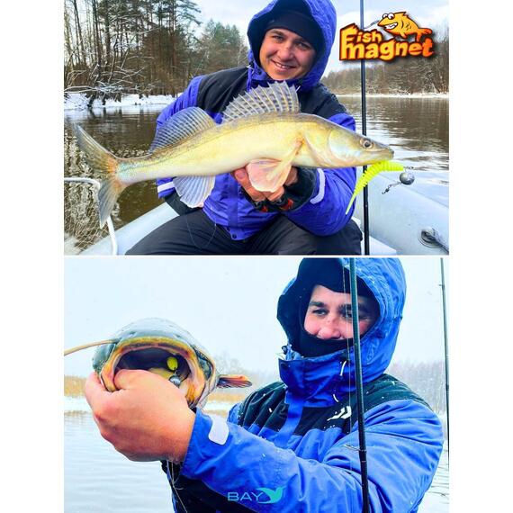 Силиконовая приманка Fish Magnet SHISHKA 2 размер 50.8 мм , цвет 133, Цвет: 133, Вес: 0.4 г, фото , изображение 5