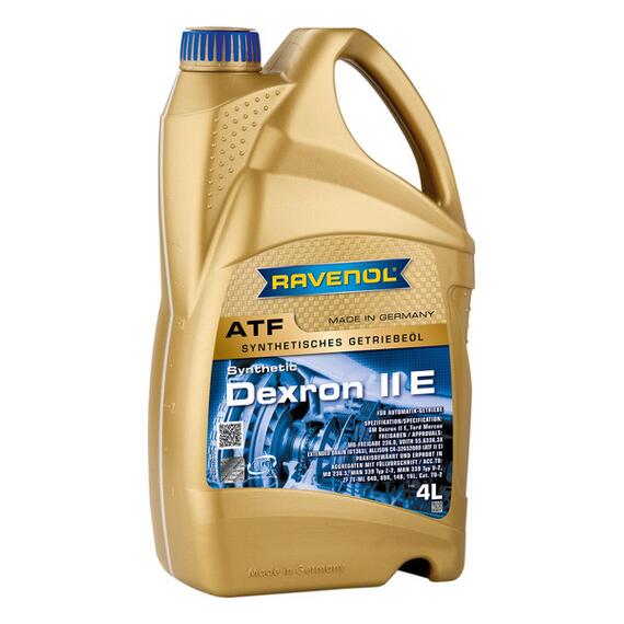 Трансмиссионное масло RAVENOL ATF Dexron II E (4л), Объем, л: 4, фото 