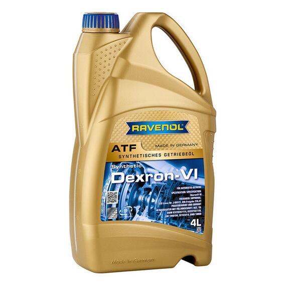 Трансмиссионное масло RAVENOL ATF Dexron VI (4л), Объем, л: 4, фото 