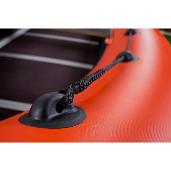 Надувная лодка RiverBoats RB 390 Киль (черно-синий), Цвет: черно-синий, фото , изображение 13