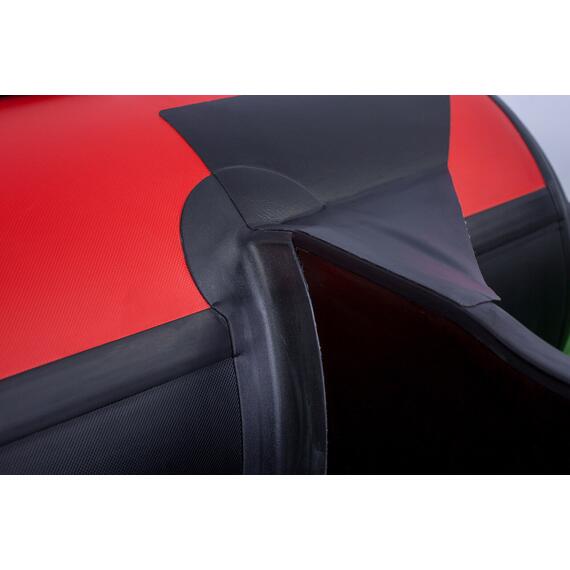 Надувная лодка RiverBoats RB 370 Киль (черно-оранжевый), Цвет: черно-оранжевый, фото , изображение 9