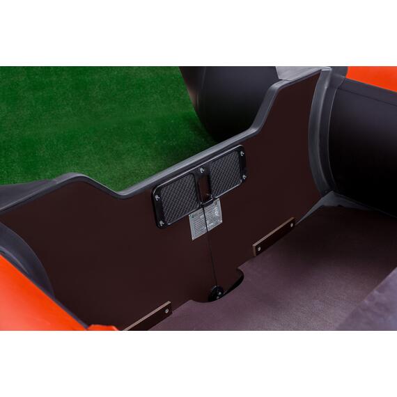 Надувная лодка RiverBoats RB 390 Киль (черно-белый), Цвет: черно-белый, фото , изображение 5