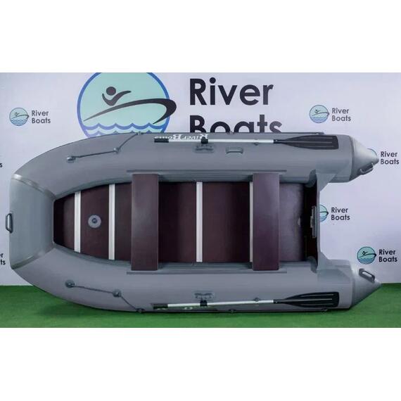 Надувная лодка RiverBoats RB 330 Киль (черно-синий), Цвет: черно-синий, фото , изображение 10