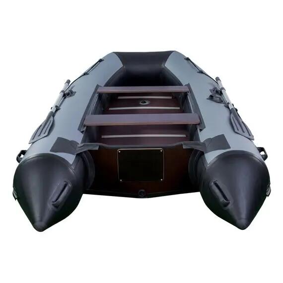 Надувная лодка RiverBoats RB 350 Киль (черно-оранжевый), Цвет: черно-оранжевый, фото , изображение 7