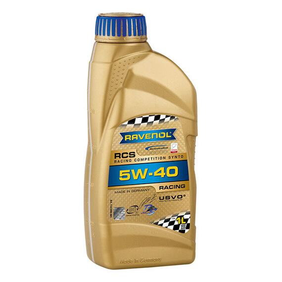 Моторное масло RAVENOL RCS Racing Competition Synto SAE 5W-40 (1л), Объем, л: 1, фото 