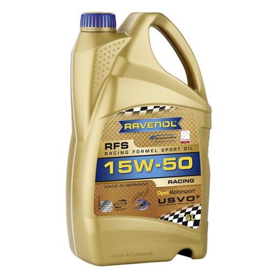 Моторное масло RAVENOL RFS SAE 15W-50 (5л), Объем, л: 5, фото 