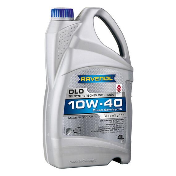 Моторное масло RAVENOL DLO SAE 10W-40 (4л), Объем, л: 4, фото 