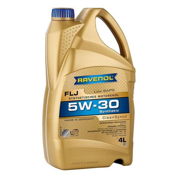 Моторное масло RAVENOL FLJ SAE 5W-30 (4л), Объем, л: 4, фото 