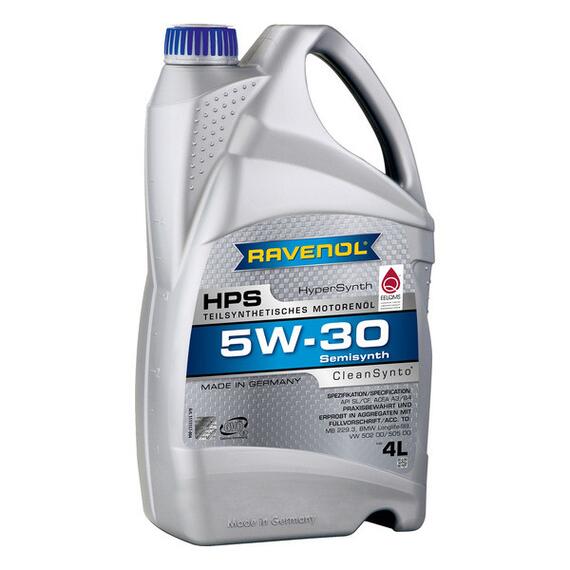 Моторное масло RAVENOL HPS SAE 5W-30 (4л), Объем, л: 4, фото 