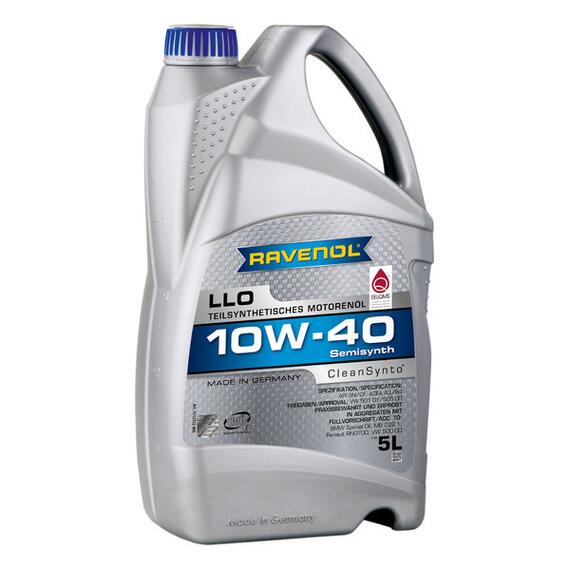 Моторное масло RAVENOL LLO SAE 10W-40 (5л), Объем, л: 5, фото 