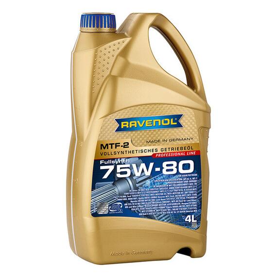 Трансмиссионное масло RAVENOL MTF-2 SAE 75W-80 (4л), фото 