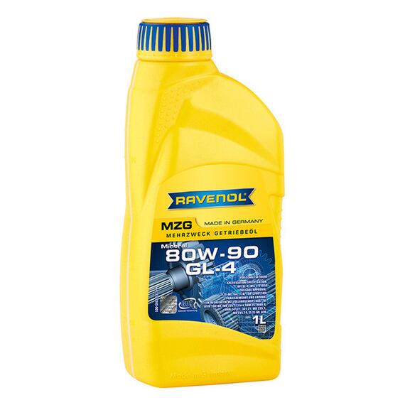 Трансмиссионное масло RAVENOL Getriebeoel MZG SAE 80W-90 GL-4 (1л), фото 