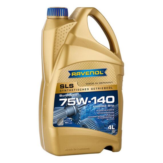 Трансмиссионное масло RAVENOL SLS SAE 75W-140 GL-5 + LS (4л), фото 