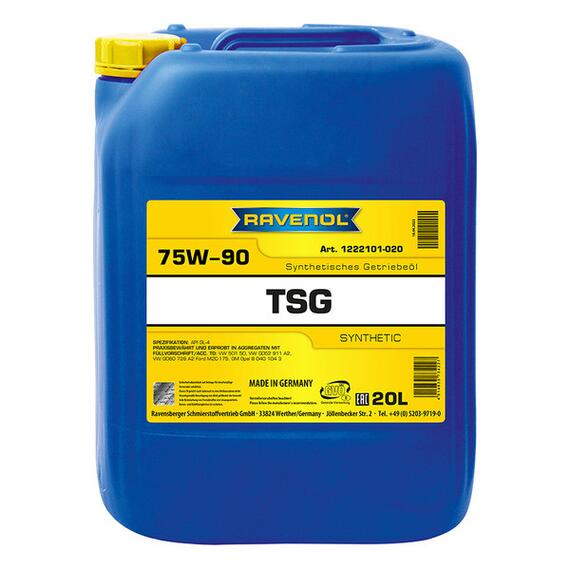 Трансмиссионное масло RAVENOL TSG SAE 75W-90 GL-4 (20л), фото 