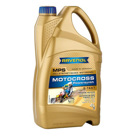 Моторное масло RAVENOL MPS Motocross Powersynth 2T (4л), Объем, л: 4, фото 