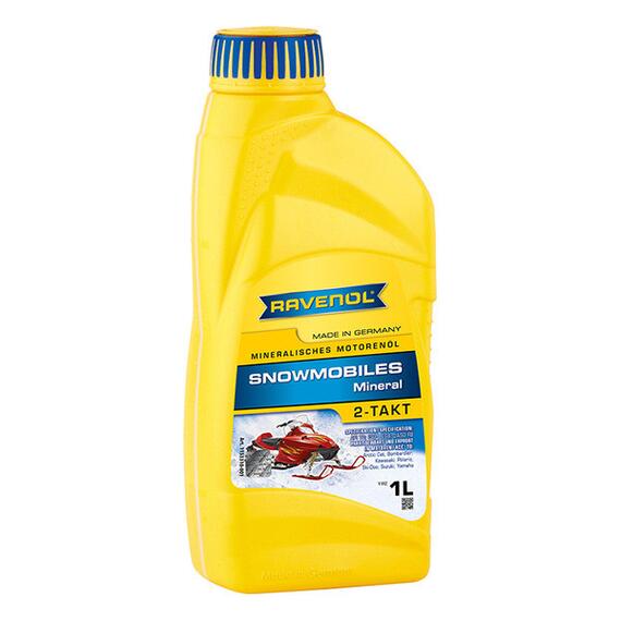 Масло для 2-Такт снегоходов RAVENOL Snowmobiles Mineral 2-Takt (1л), Объем, л: 1, фото 