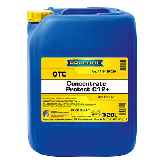 Антифриз концентрированный RAVENOL OTC Concentrate Protect C12+ (20л), Цвет: Фиолетовый, Объем, л: 20, фото 